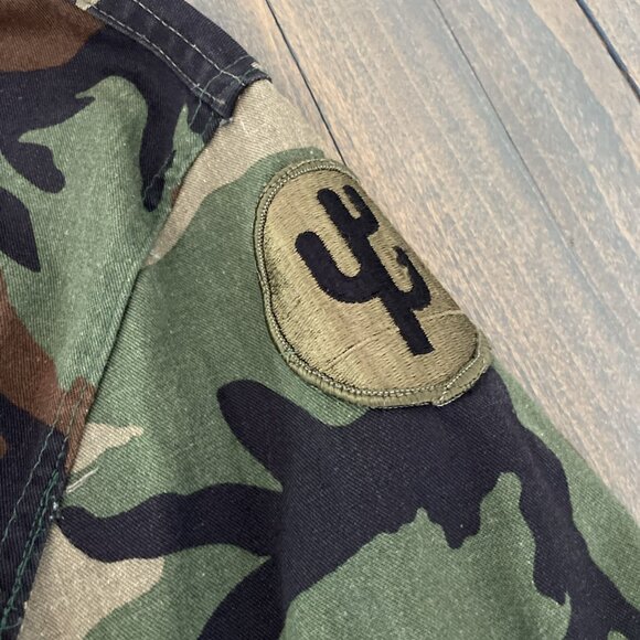 US Army Military Woodland Camo Jacket & Pants - Small Regular (V8) D - Picture 3 of 10